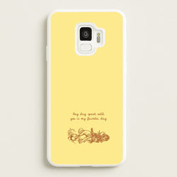 Any Day Spent With You Galaxy S9 Case