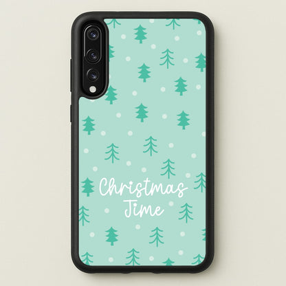 Cute Xmas Trees Pattern Huawei P20 Pro Case