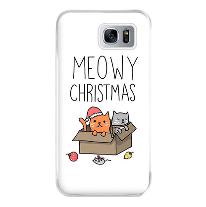 Meowy Christmas Phone Case