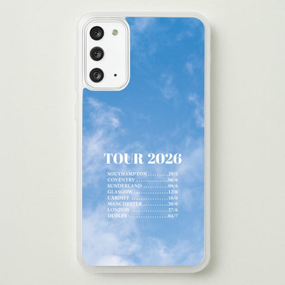 Band Tour 2026 Galaxy Note 20 Case