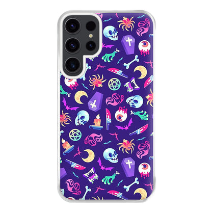 Horroriffic Halloween Pattern Phone Case