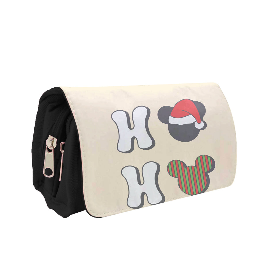 Ho Ho Ho Mickey Pencil Case