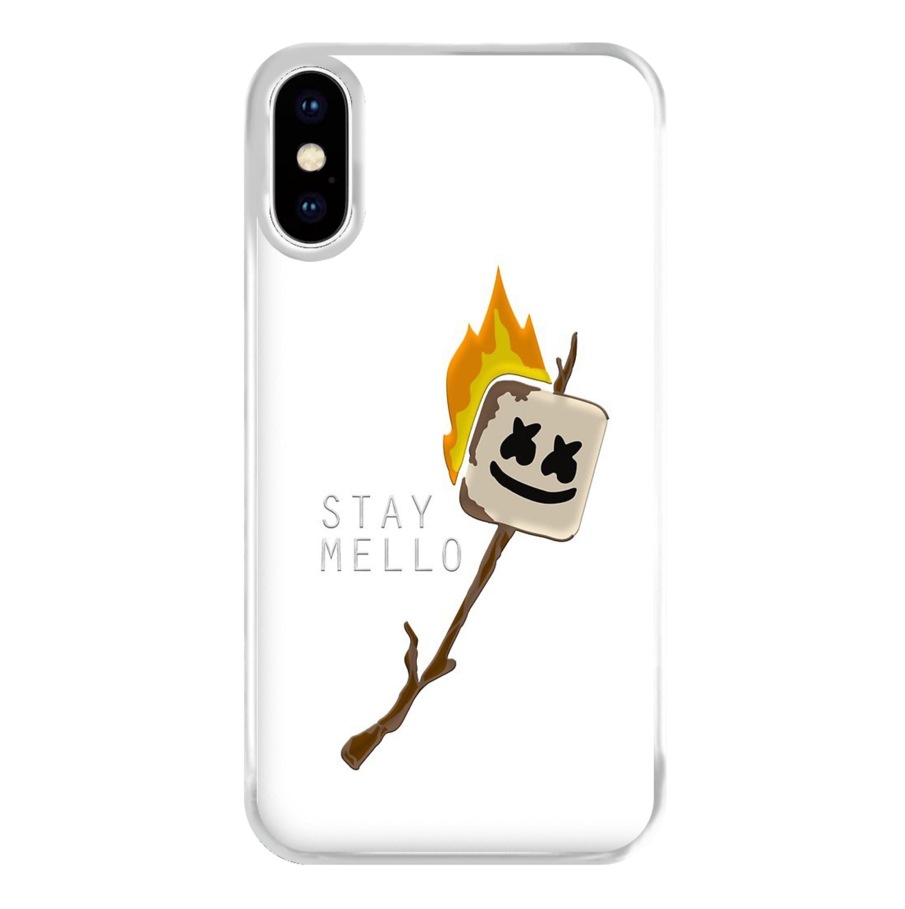 Stay Mello White Helmet DJw - White Helmet DJ Phone Case