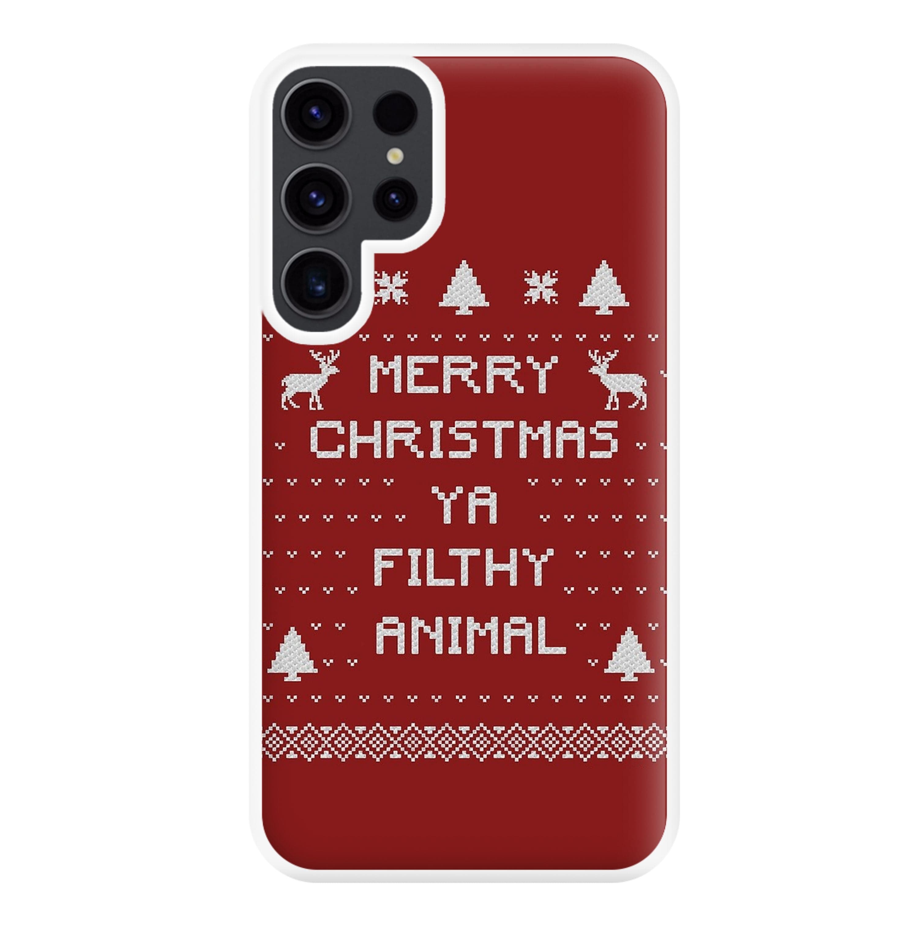 Merry Christmas Ya Filthy Animal Phone Case