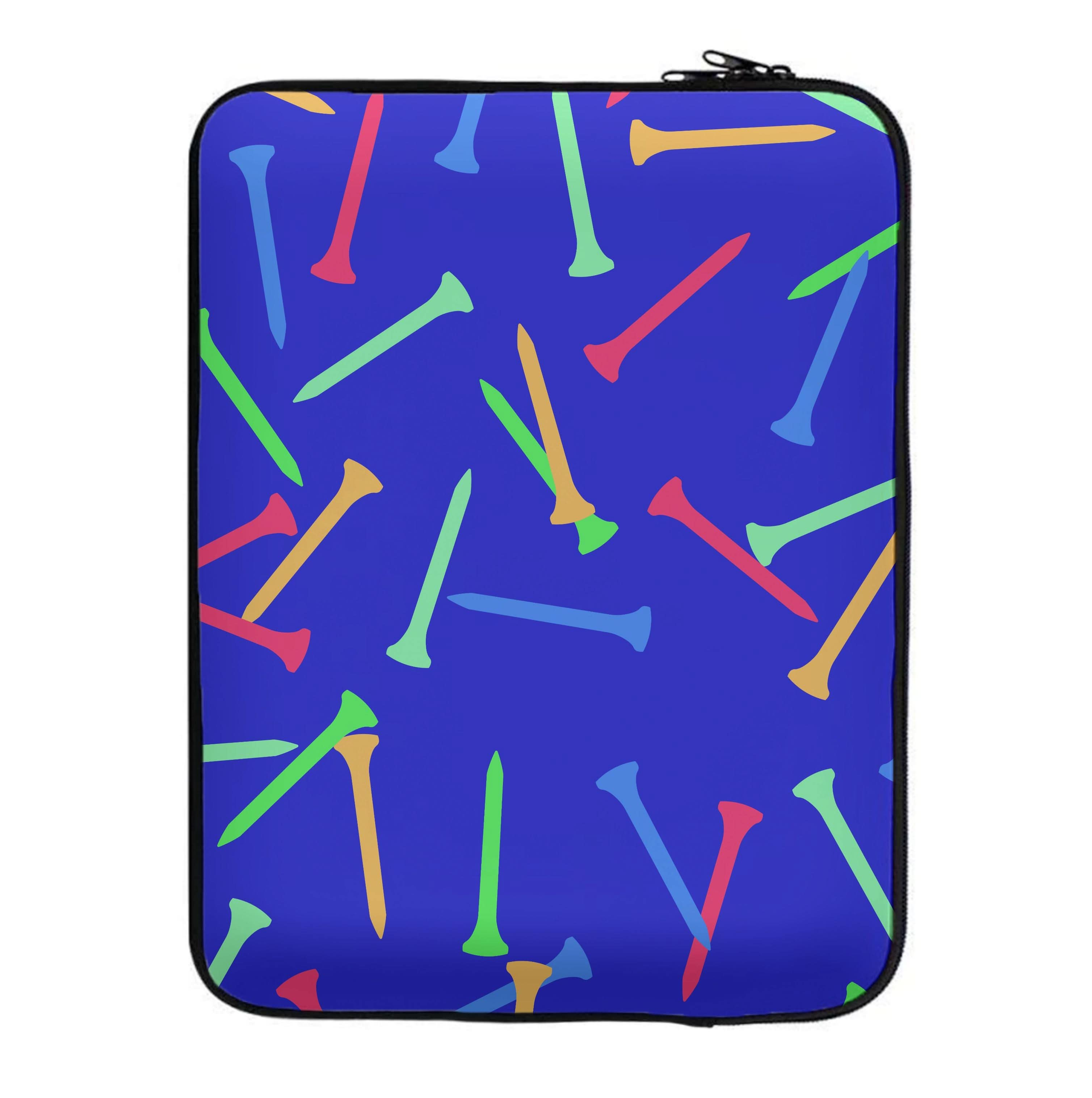 Golf Tees Pattern Laptop Sleeve