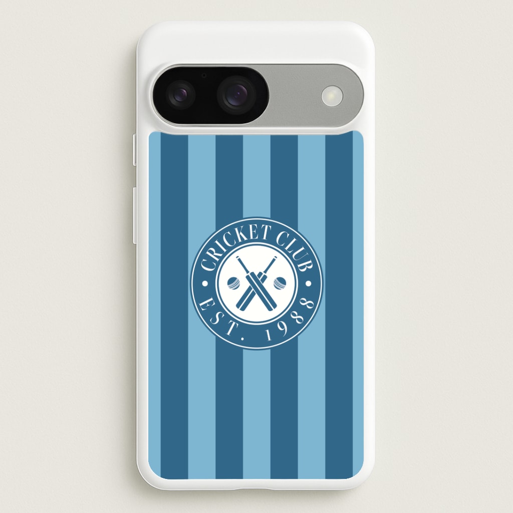 Stripey Cricket Badge Google Pixel 9 / 9 Pro Case