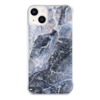 Grey and White Marble Phone Case