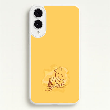 Winnie & Pig Galaxy S25 Edge Case