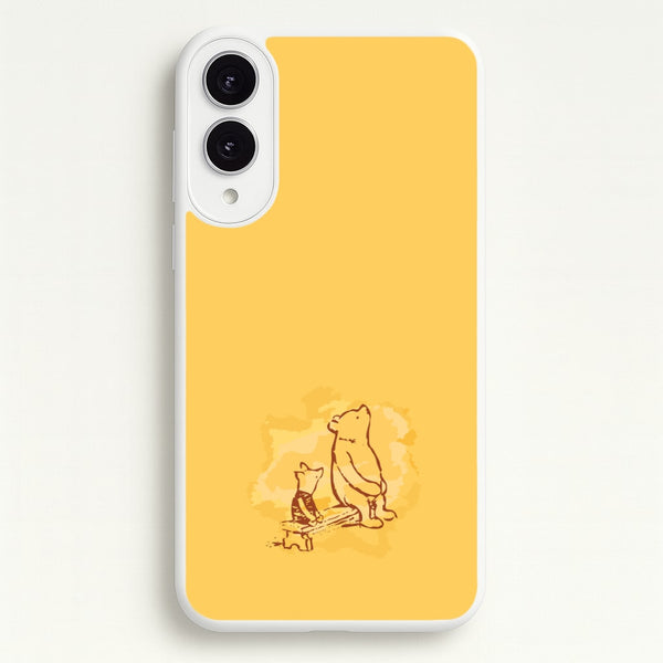 Winnie & Pig Galaxy S25 Edge Case