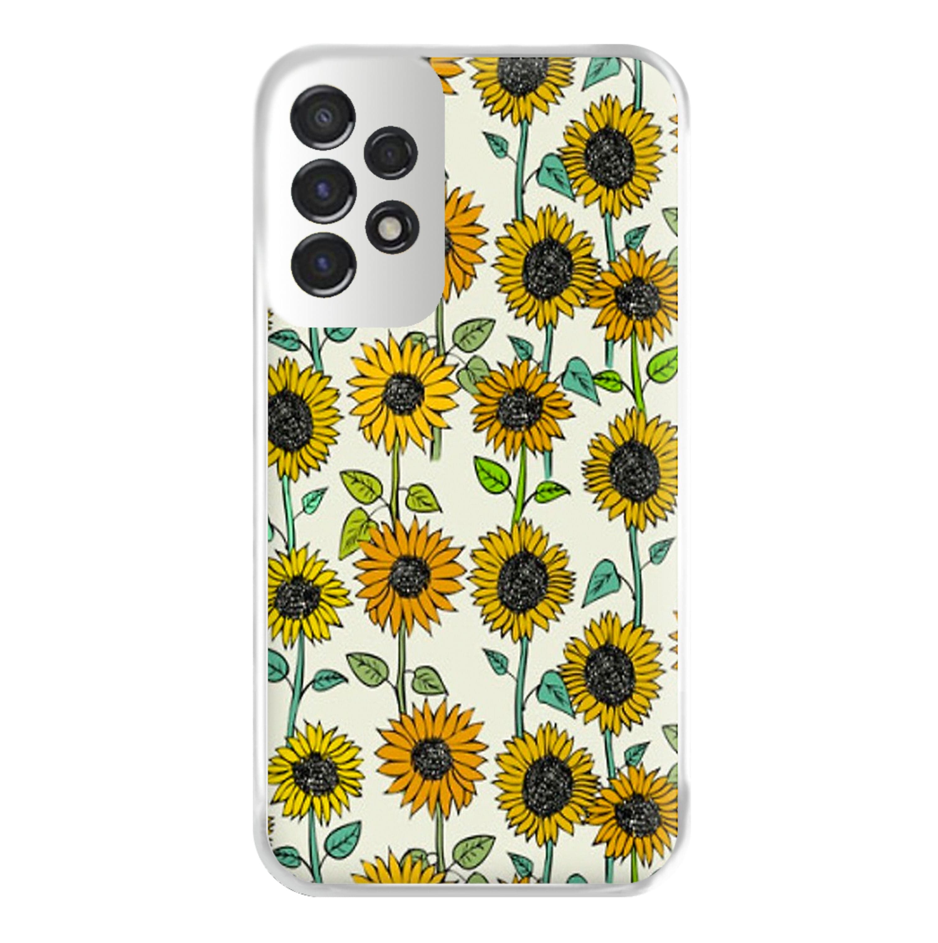 Painted Sunflowers Phone Case