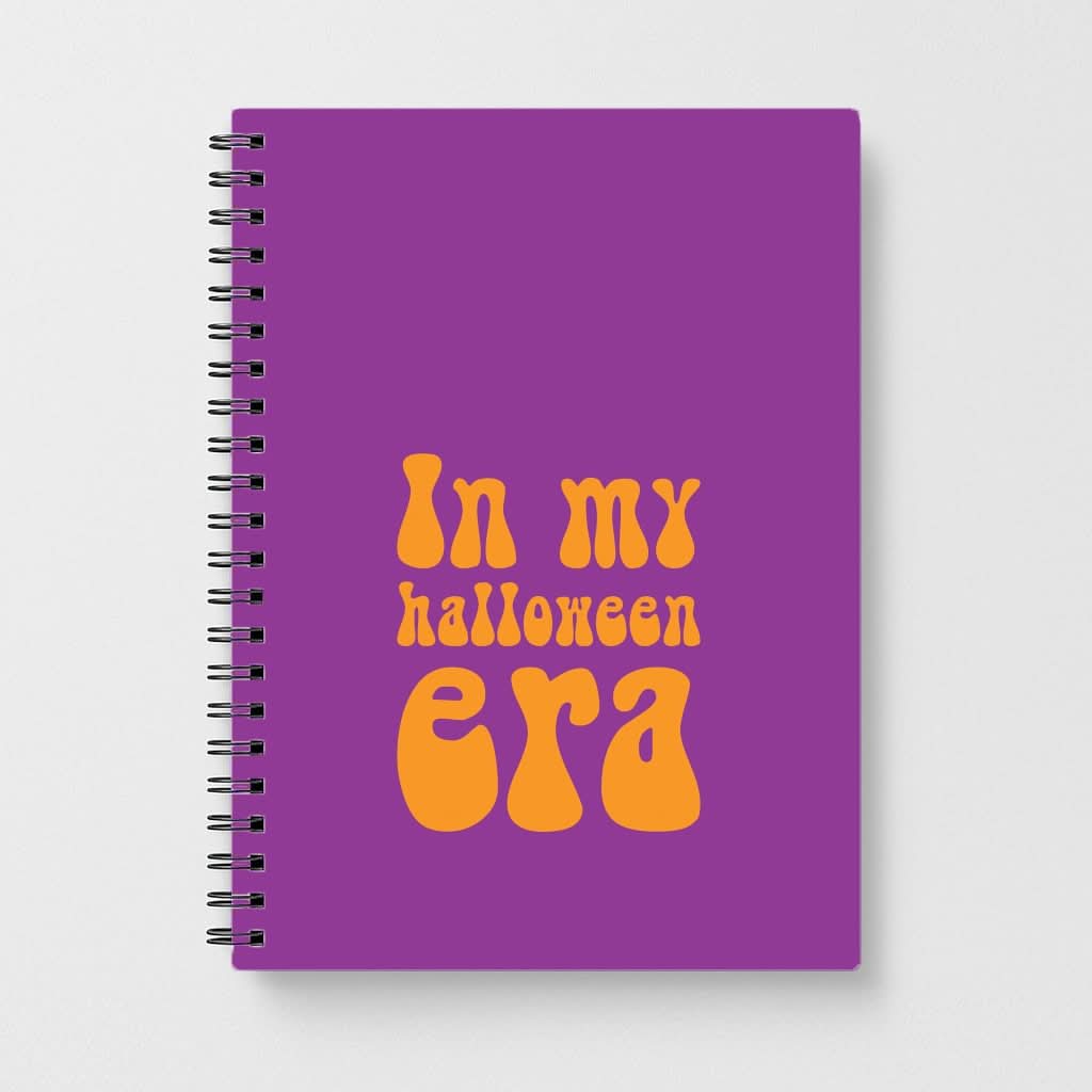 In My Halloween Era Notebook
