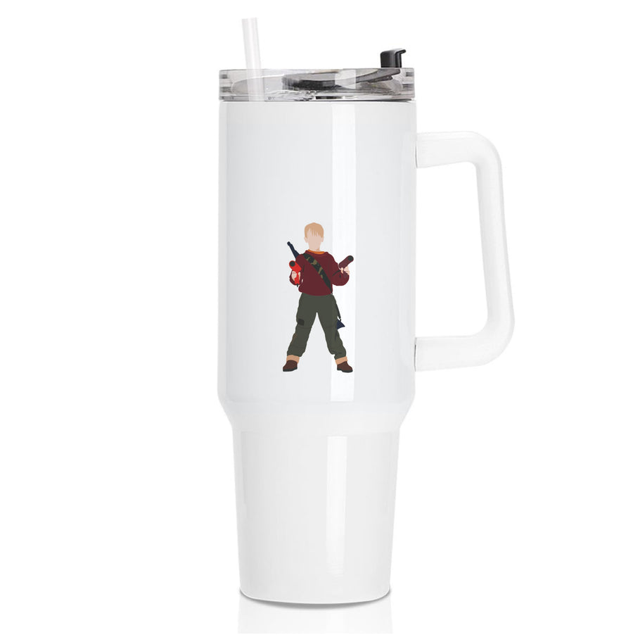 Kevin And Hairdryers - Home Alone Tumbler