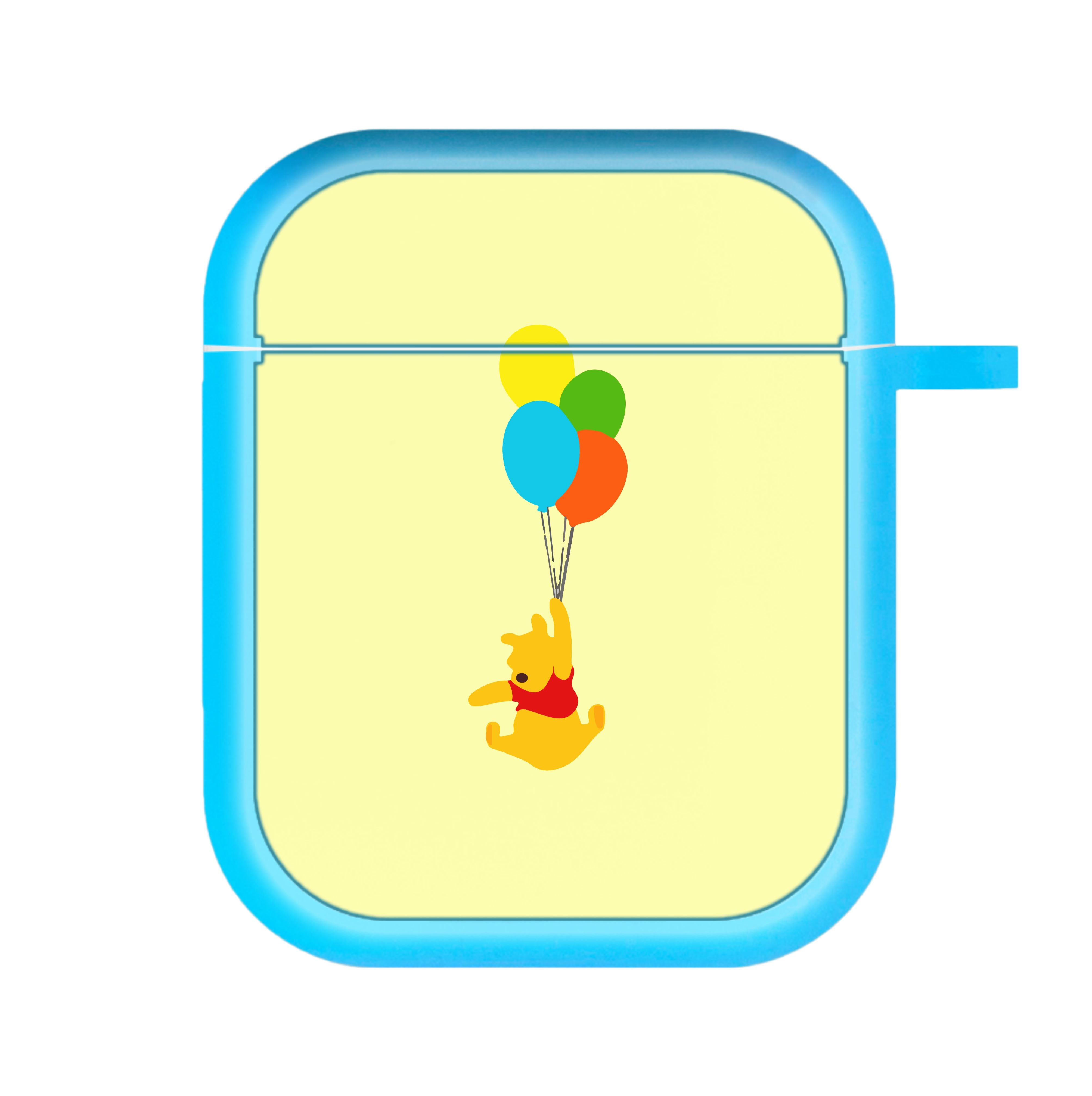 Pooh On Balloons AirPods Case