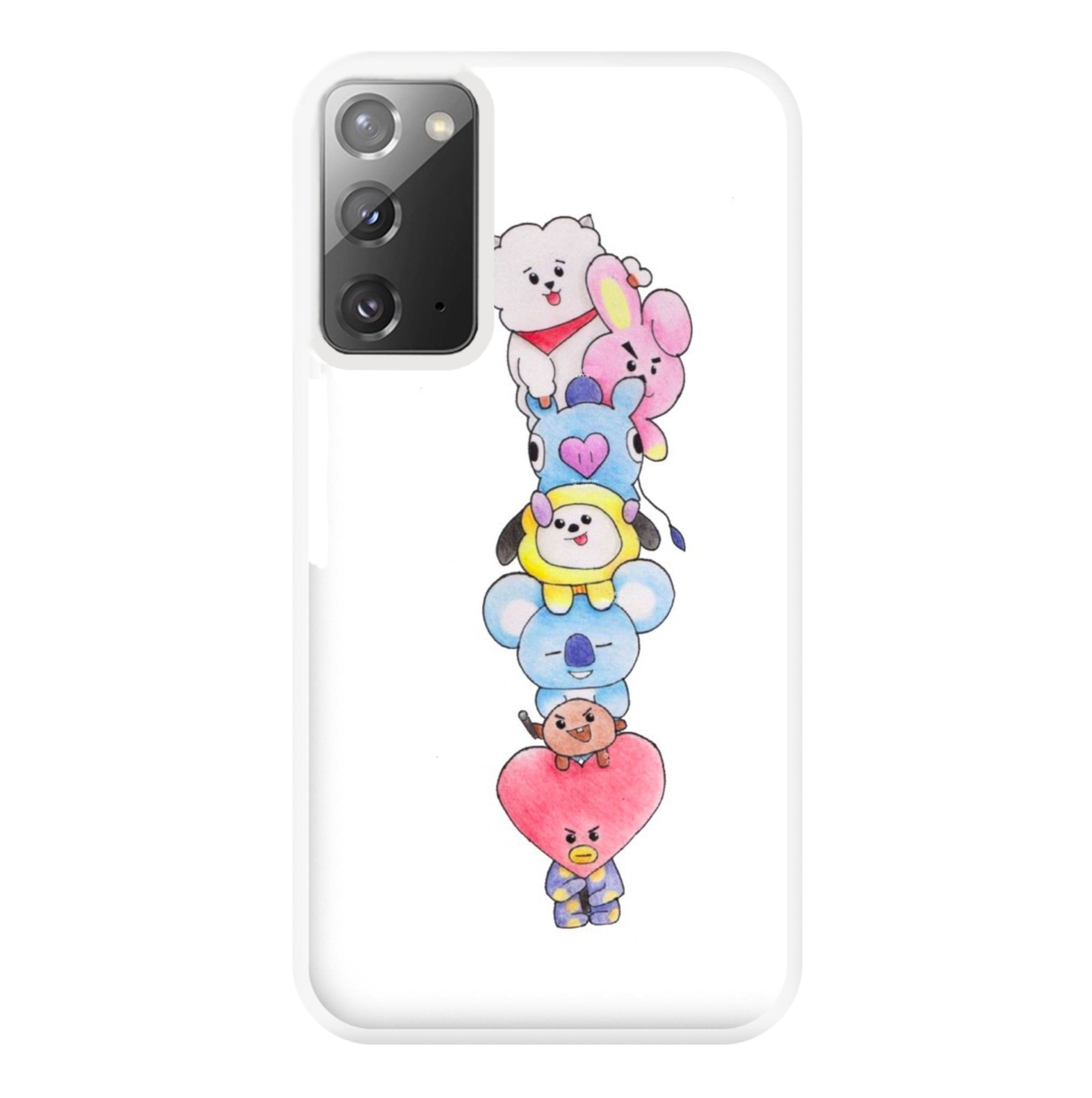 K-Pop Band BT21 Drawing Phone Case