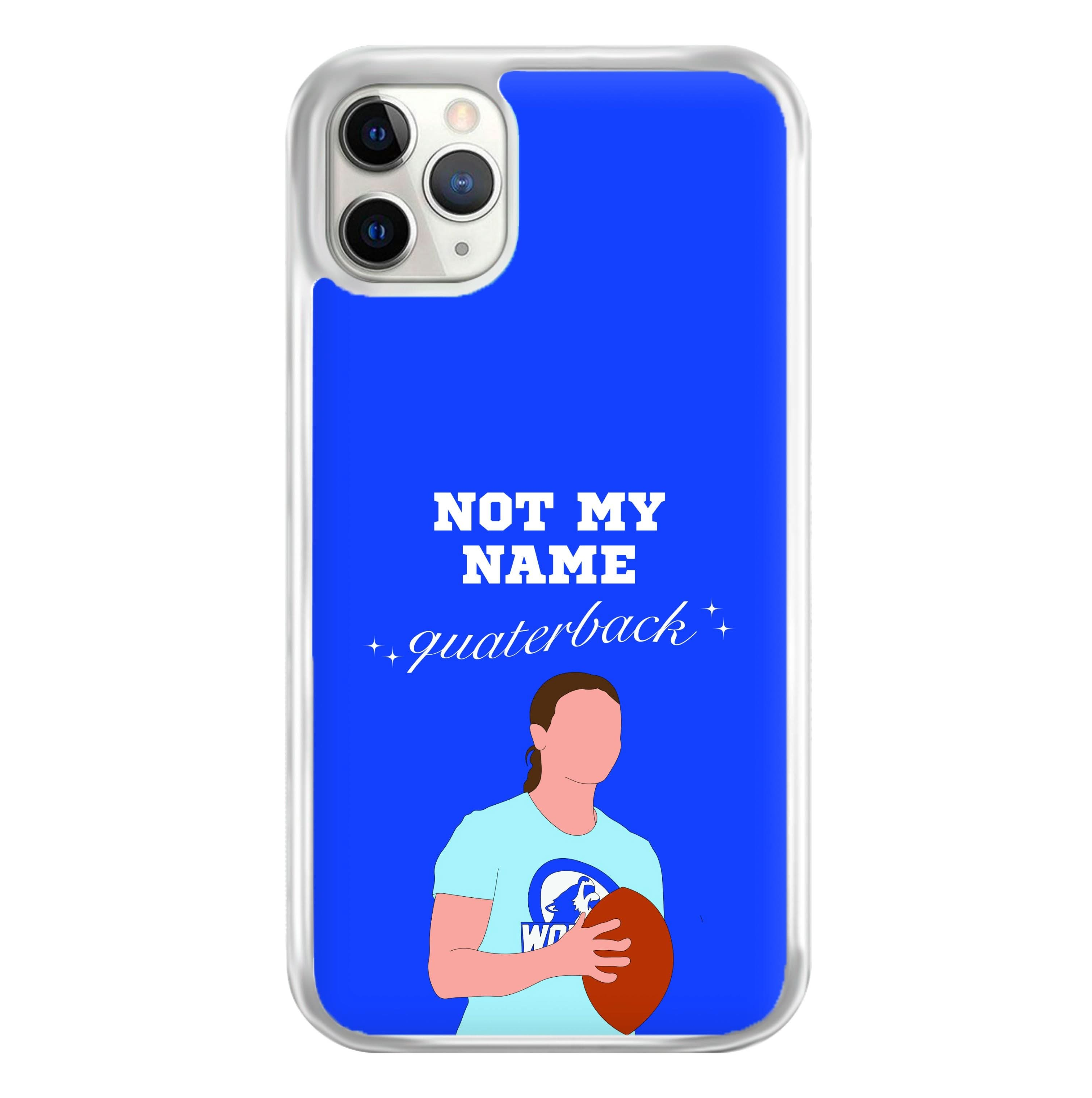 Not My Name Quaterback Phone Case