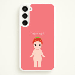 I'm Just A Girl Galaxy S23 Case