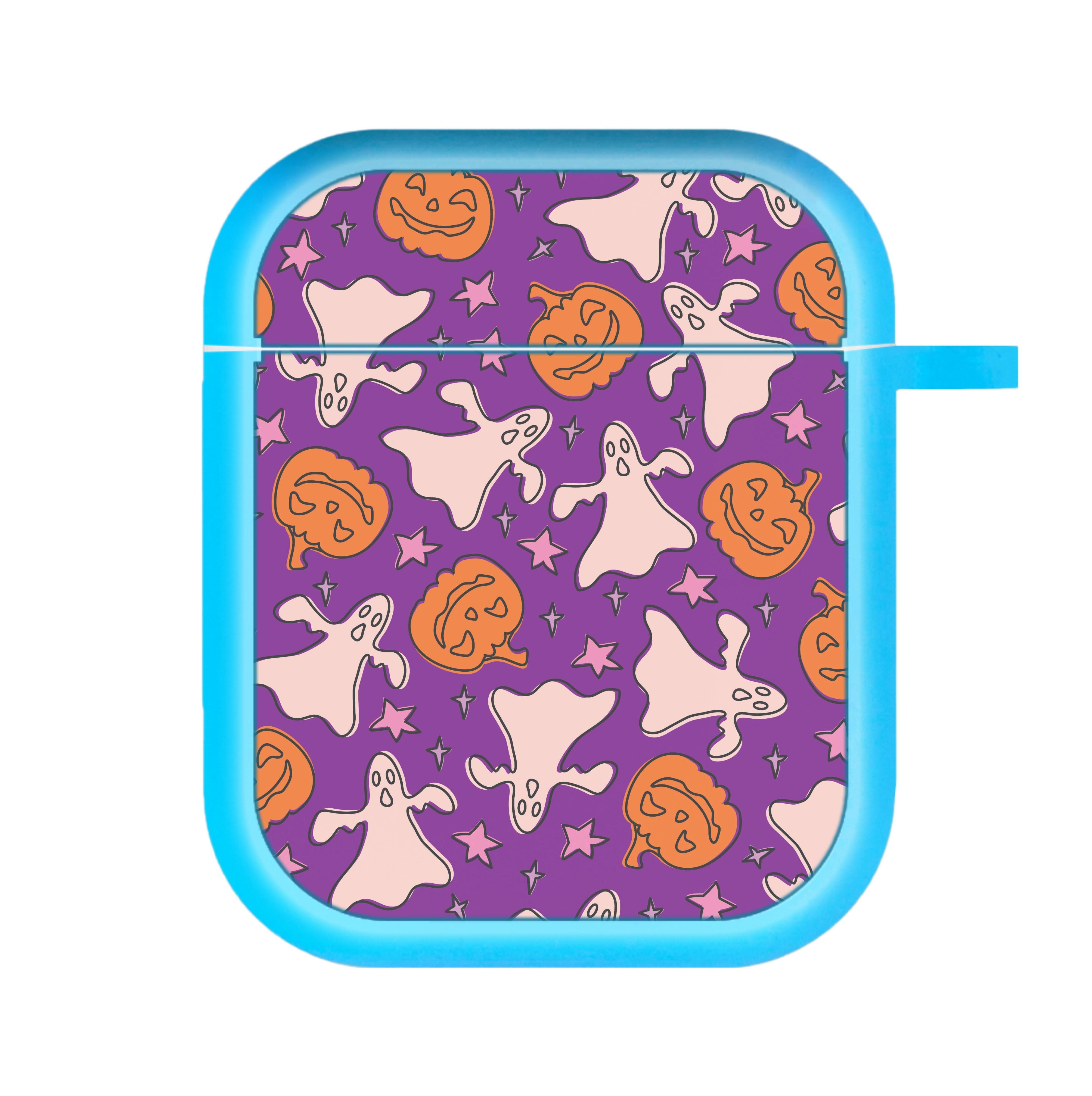 Abstract Halloween Pattern AirPods Case
