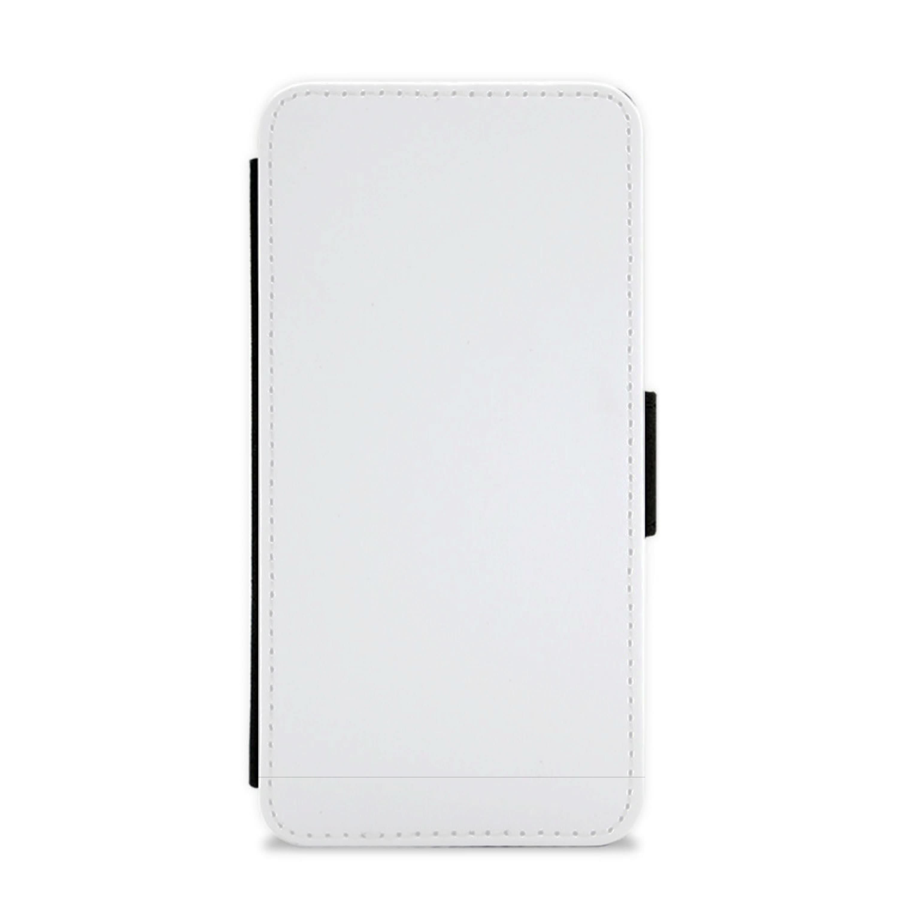 Geometric Patterns Personalised Name Flip / Wallet Phone Case