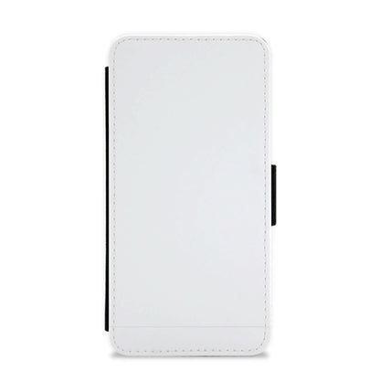 Geometric Patterns Personalised Name Flip / Wallet Phone Case