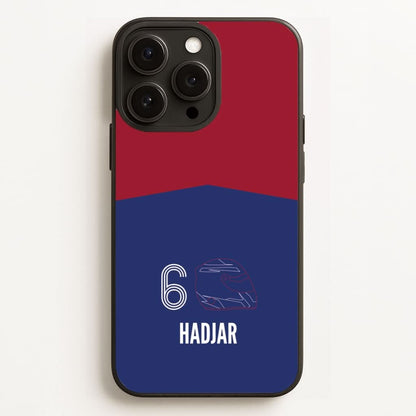 Hadjar Helmet 2026 Phone Case for Apple iPhone, Samsung Galaxy, Huawei and Google Pixel