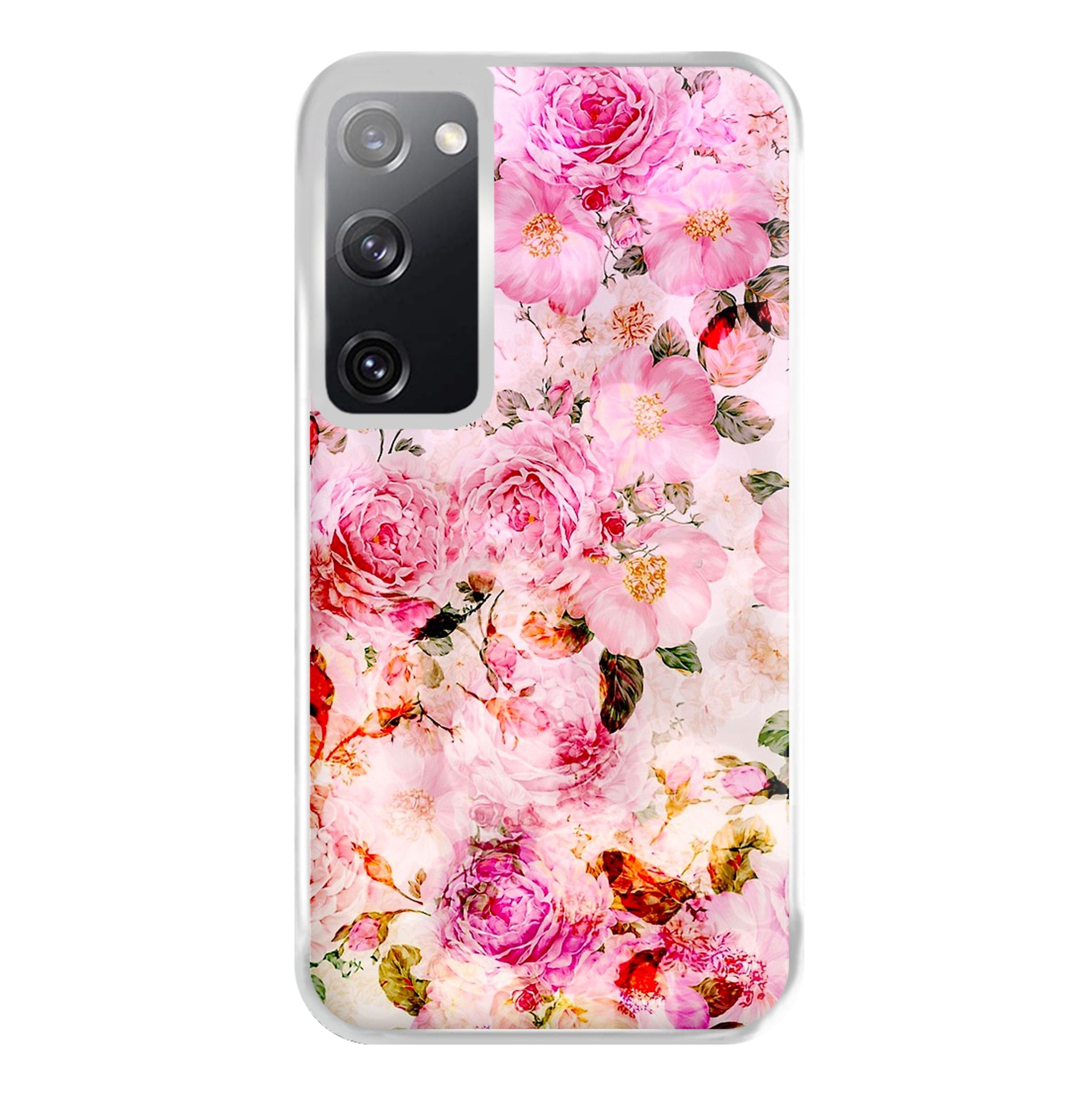 Pretty Pink Chic Floral Pattern Phone Case