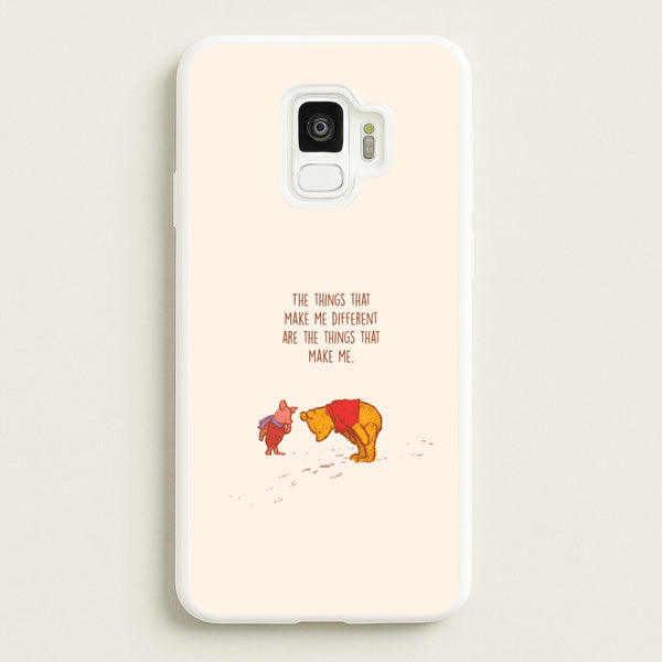 The Things That Make Me Different  Galaxy S9 Case