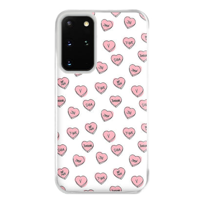 K-Pop Band Hearts Phone Case