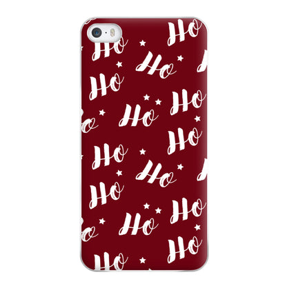 Ho Ho Ho Christmas Pattern Phone Case