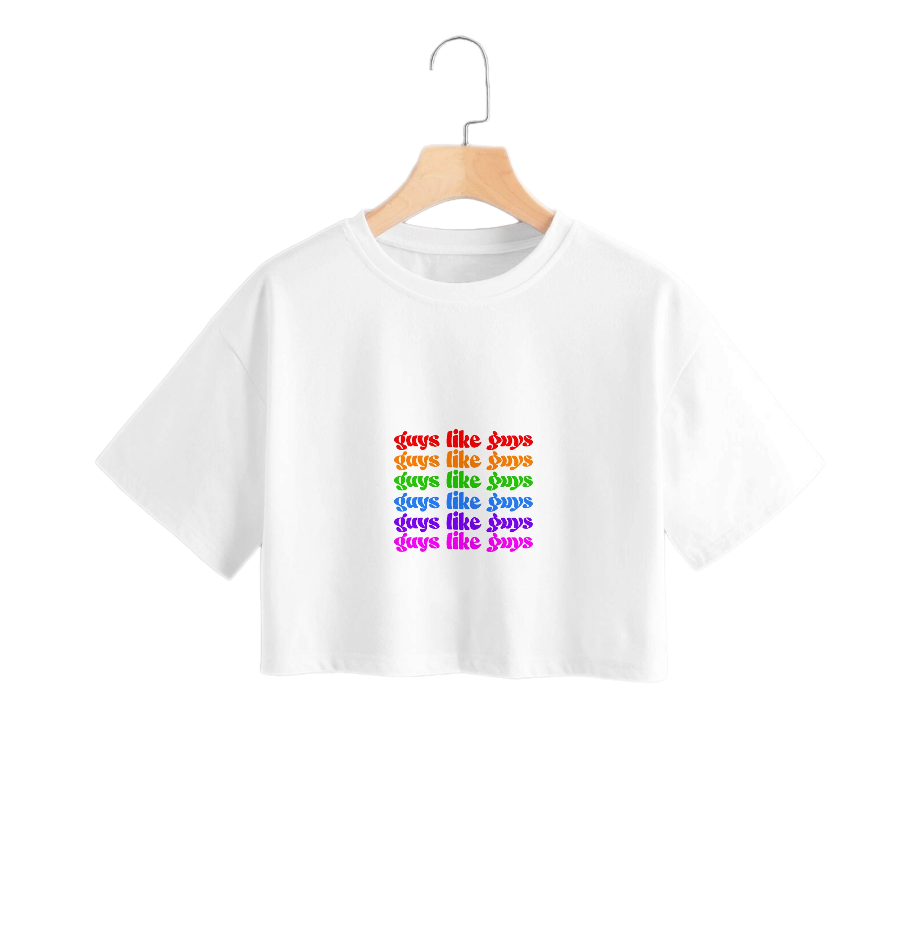 Guys like guys - Pride Crop Top