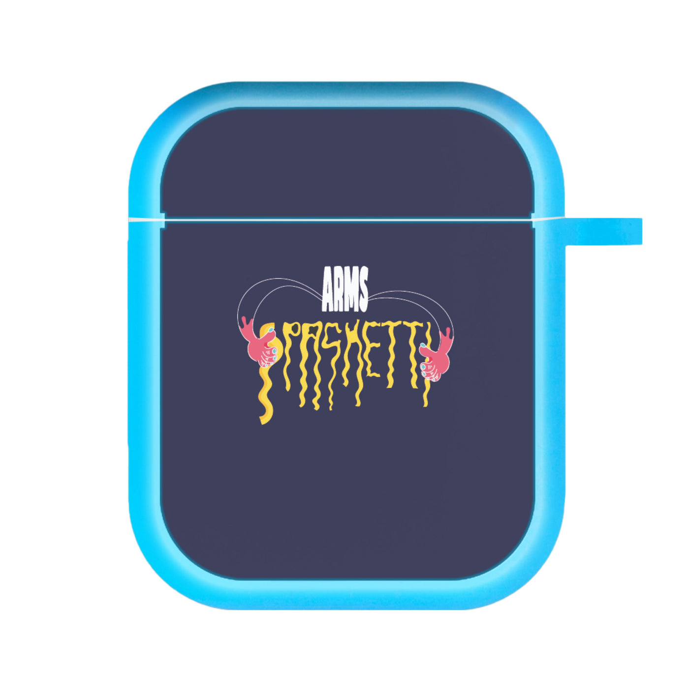 Arms Spaghetti - Dark Blue AirPods Case