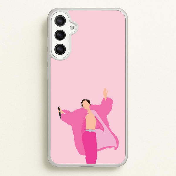 Harry Pink Coat  Galaxy A34 Case