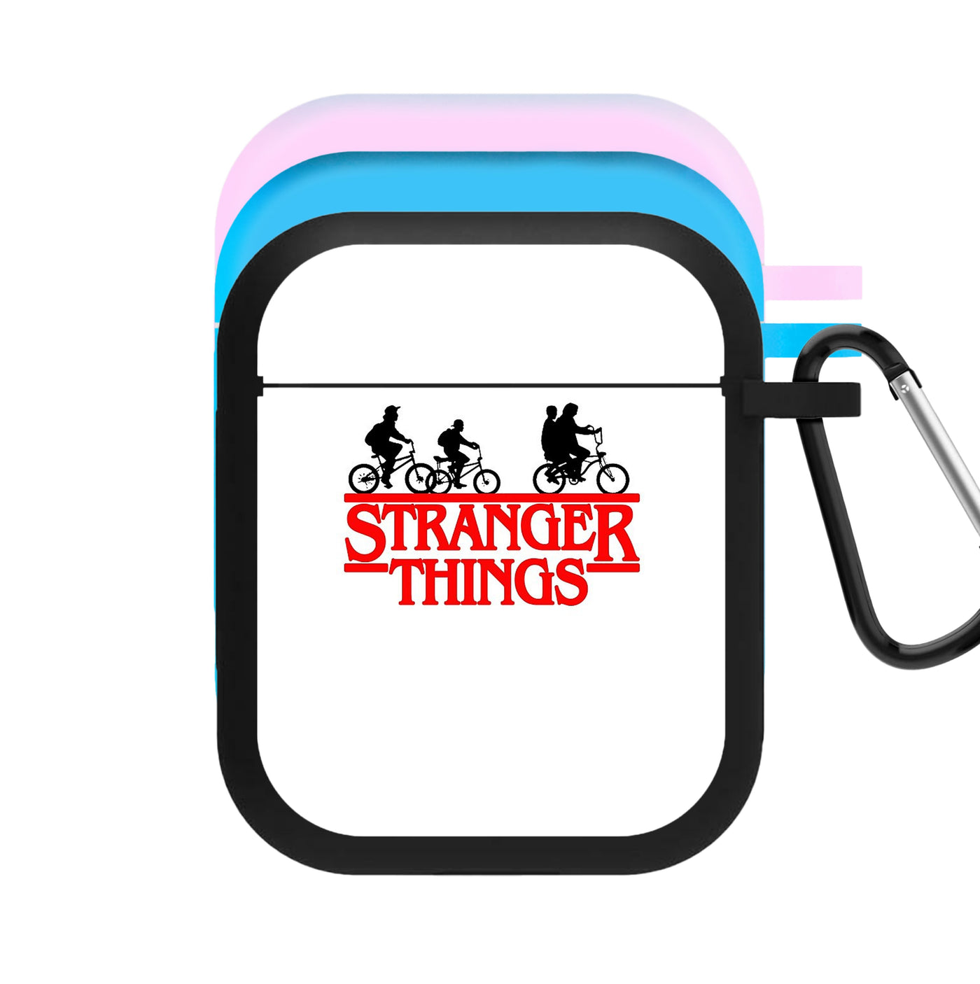 Stranger Things Cycling Logo AirPods Case
