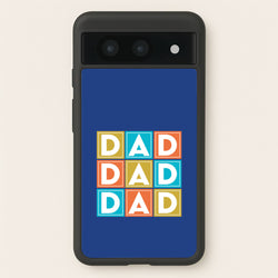 Dad Cubes Google Pixel 8a Case