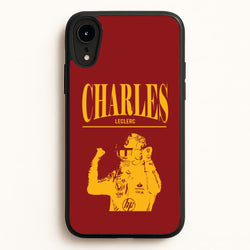 Charles Red And Gold iPhone XR Case