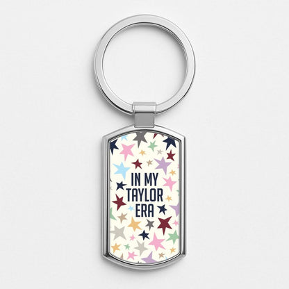 In My Taylor Era Silver Metal Keyring