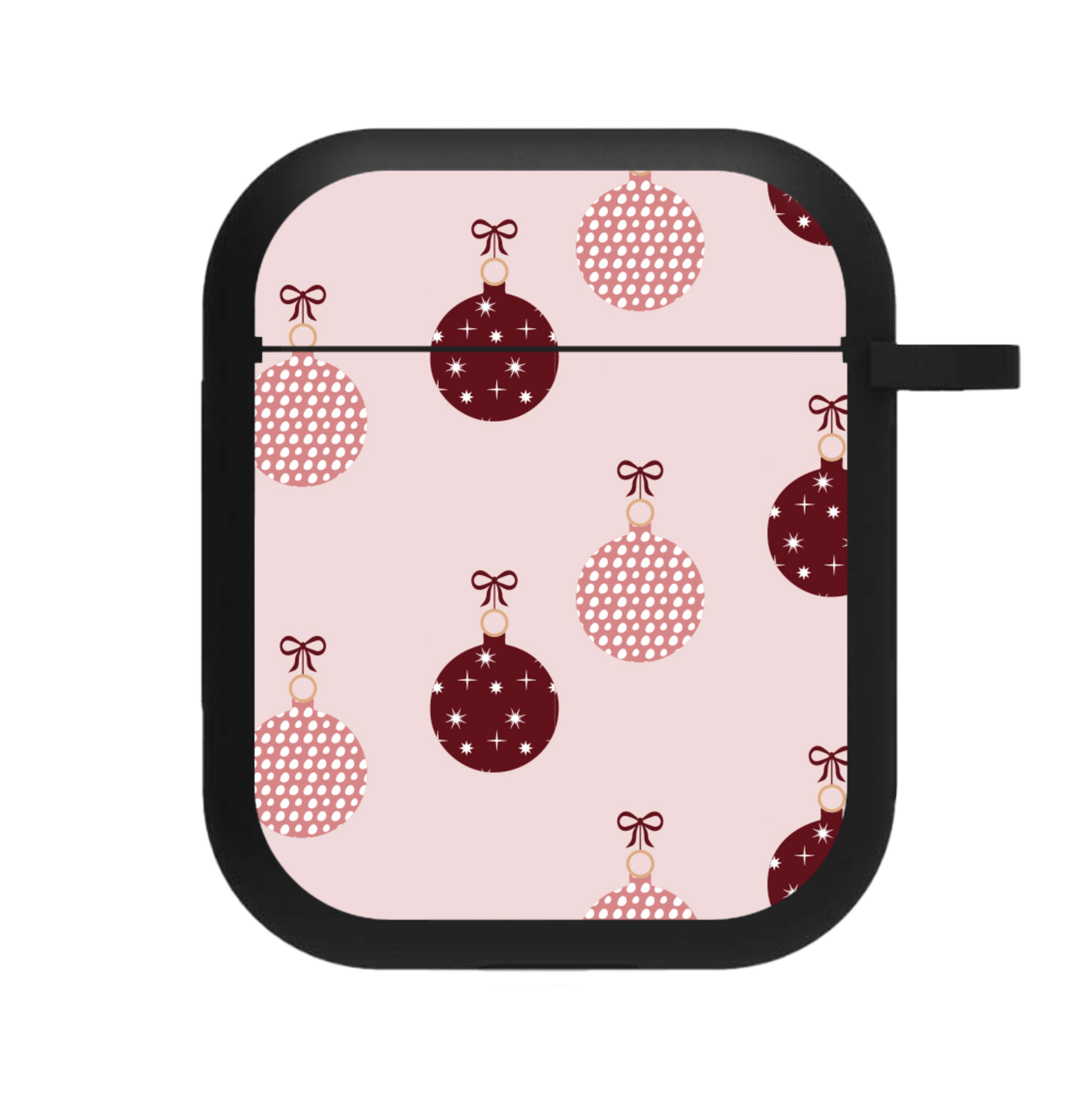 Christmas Bauble Pattern AirPods Case