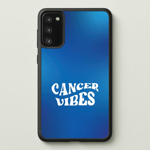 Cancer Vibes Gradient Zodiac Galaxy A41 Case