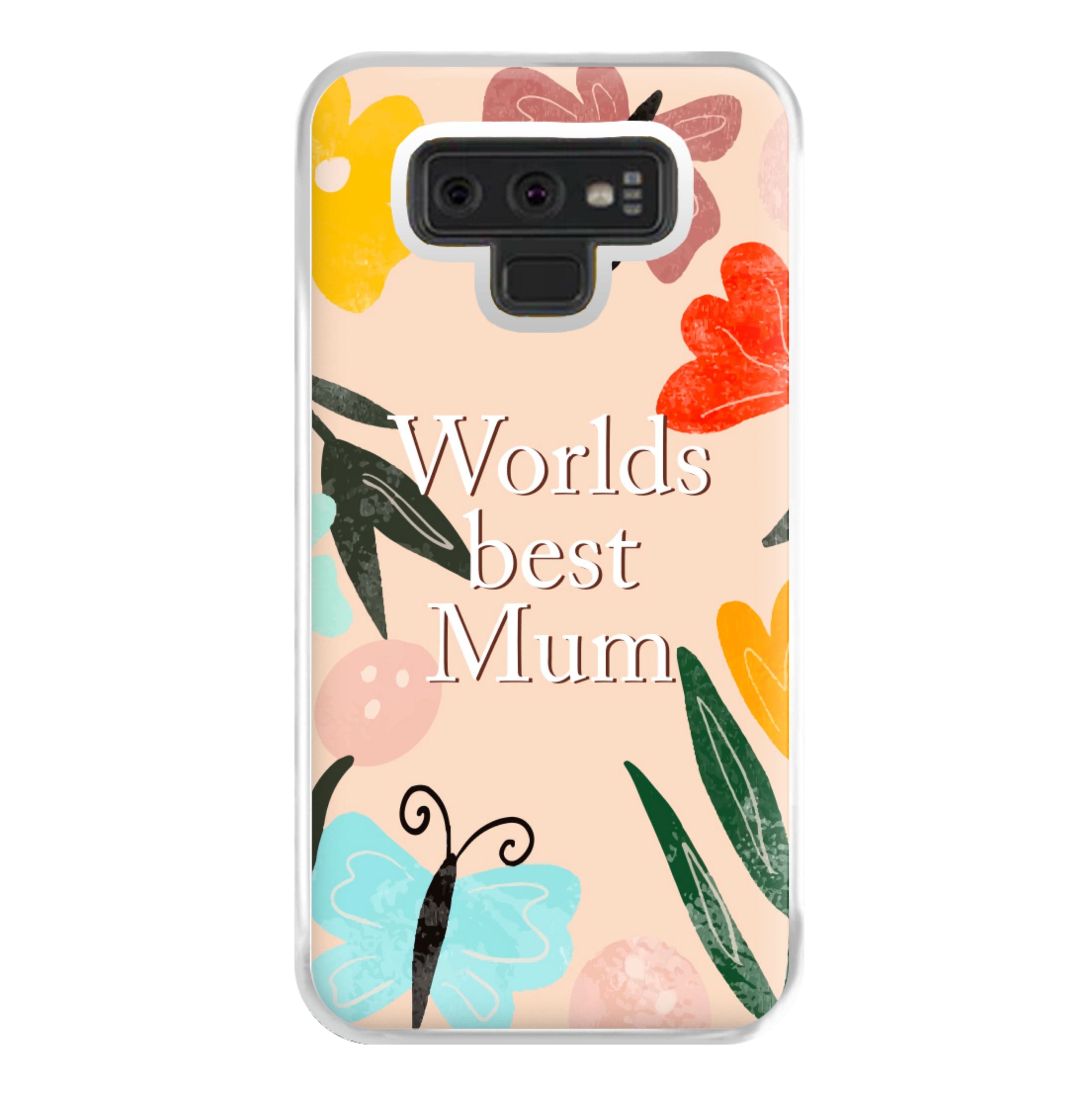 Worlds Best Mum - Floral Mother's Day Phone Case