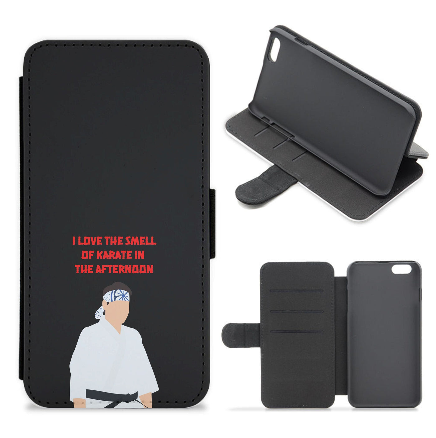 I Love The Smell Of Karate Flip / Wallet Phone Case