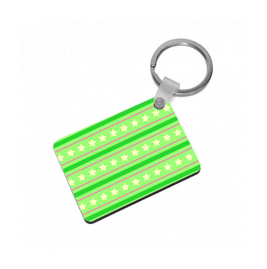 Christmas Pattern 7 Keyring