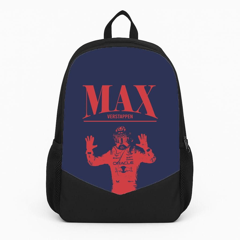 Max Blue And Red Backpack