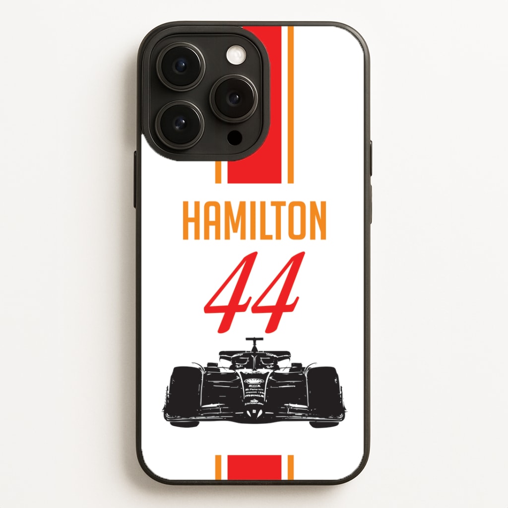 F1 Car Hamilton Phone Case for iPhone, Samsung Galaxy and Google Pixel