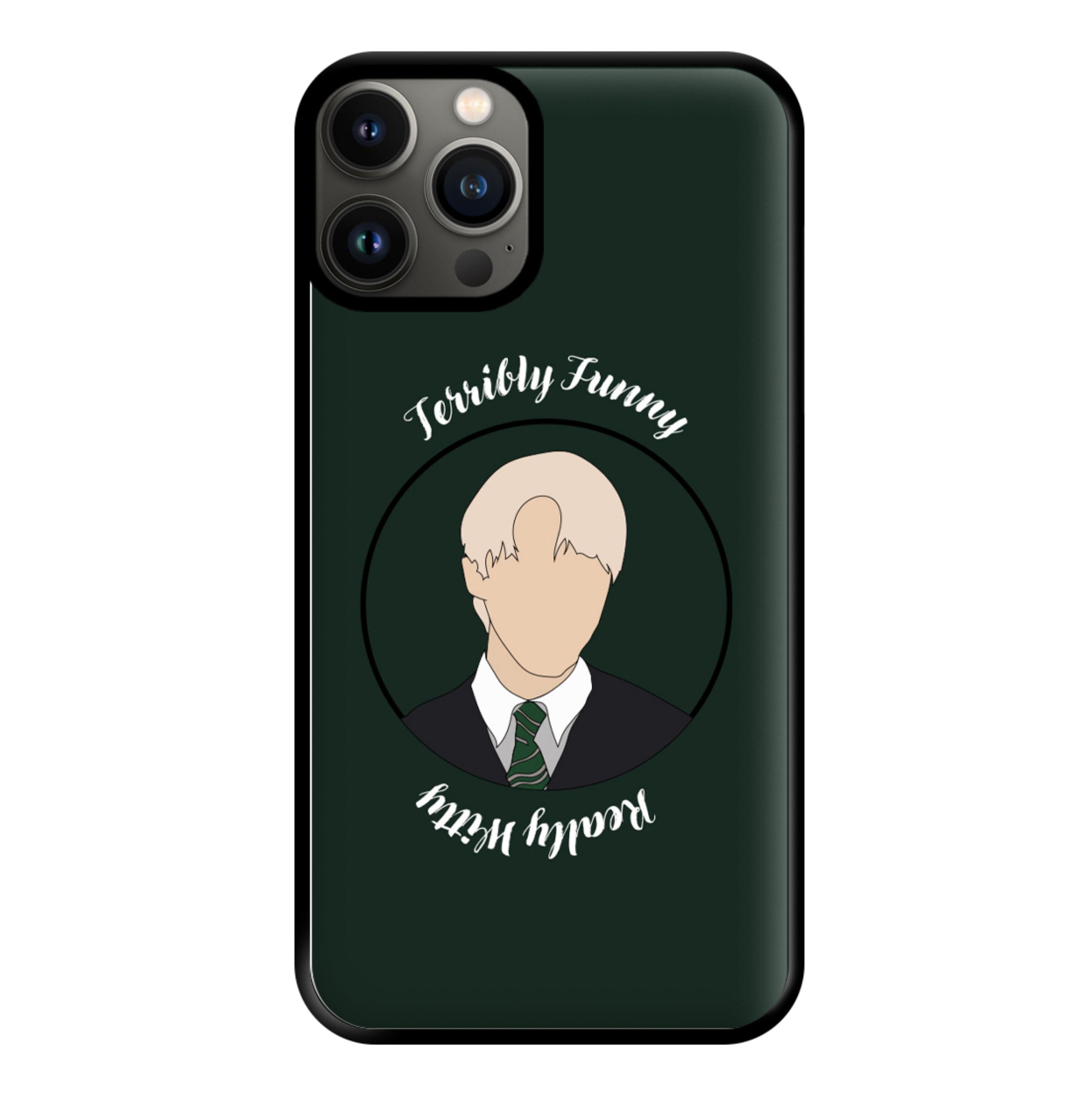 Terribly Funny, Really Witty Draco Malfoy Phone Case