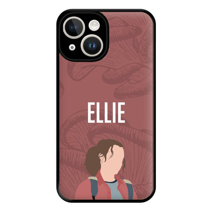 Ellie Mushroom Pattern iPhone 14 Case