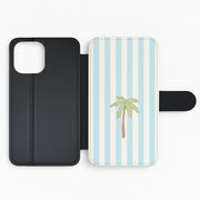 Seafront Palm Flip / Wallet Phone Case 2