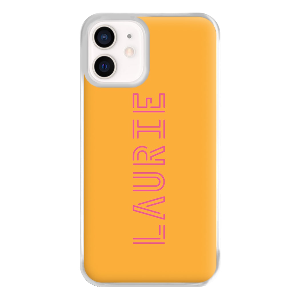 Neon Sign Personalised Name iPhone 12 Mini Case