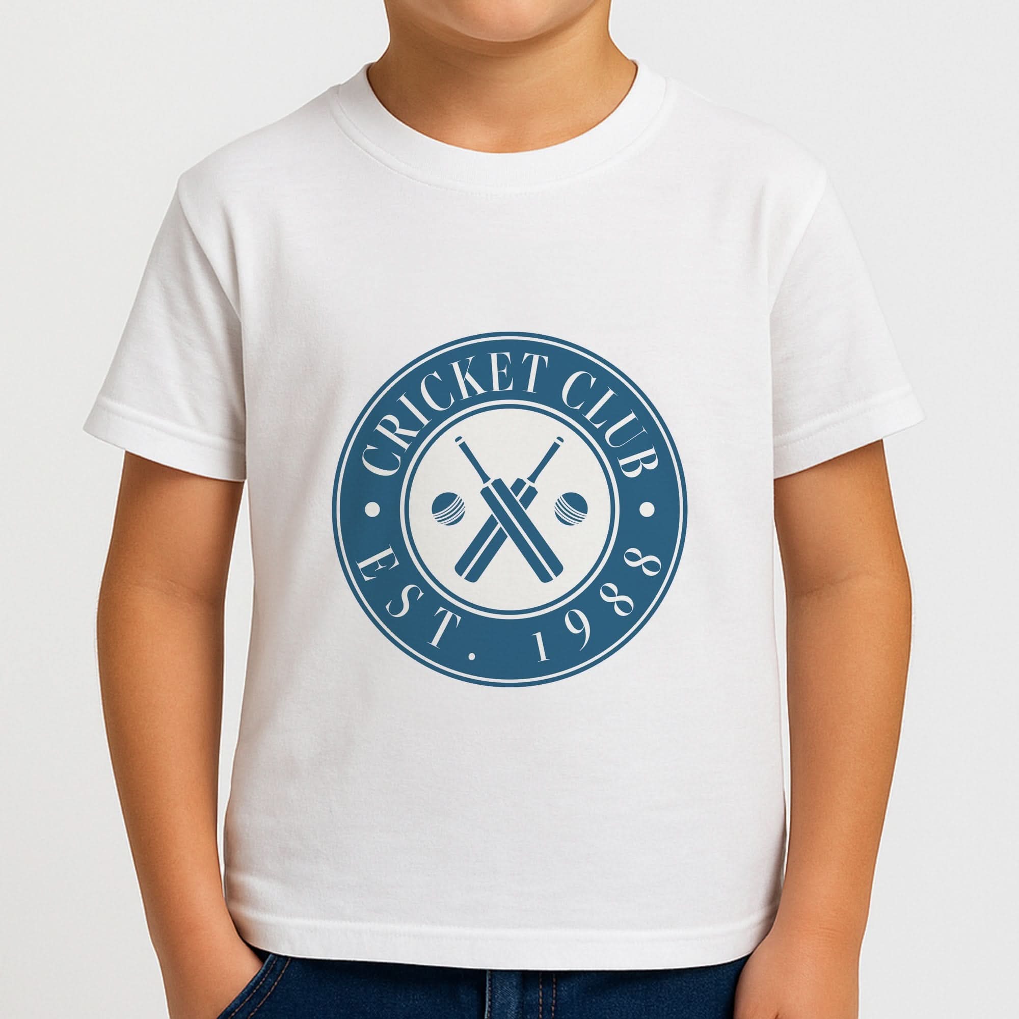 Cricket Badge Boys T-Shirt