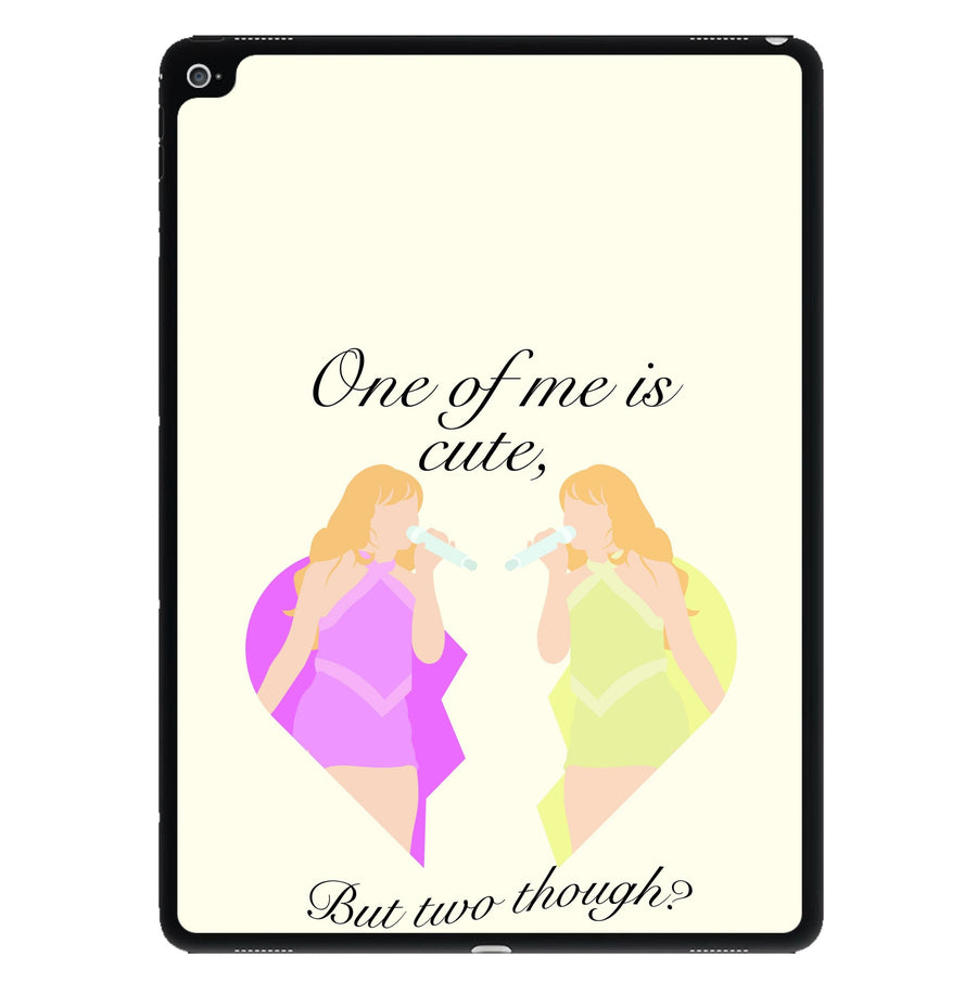 One Of Me Is Cute iPad Case