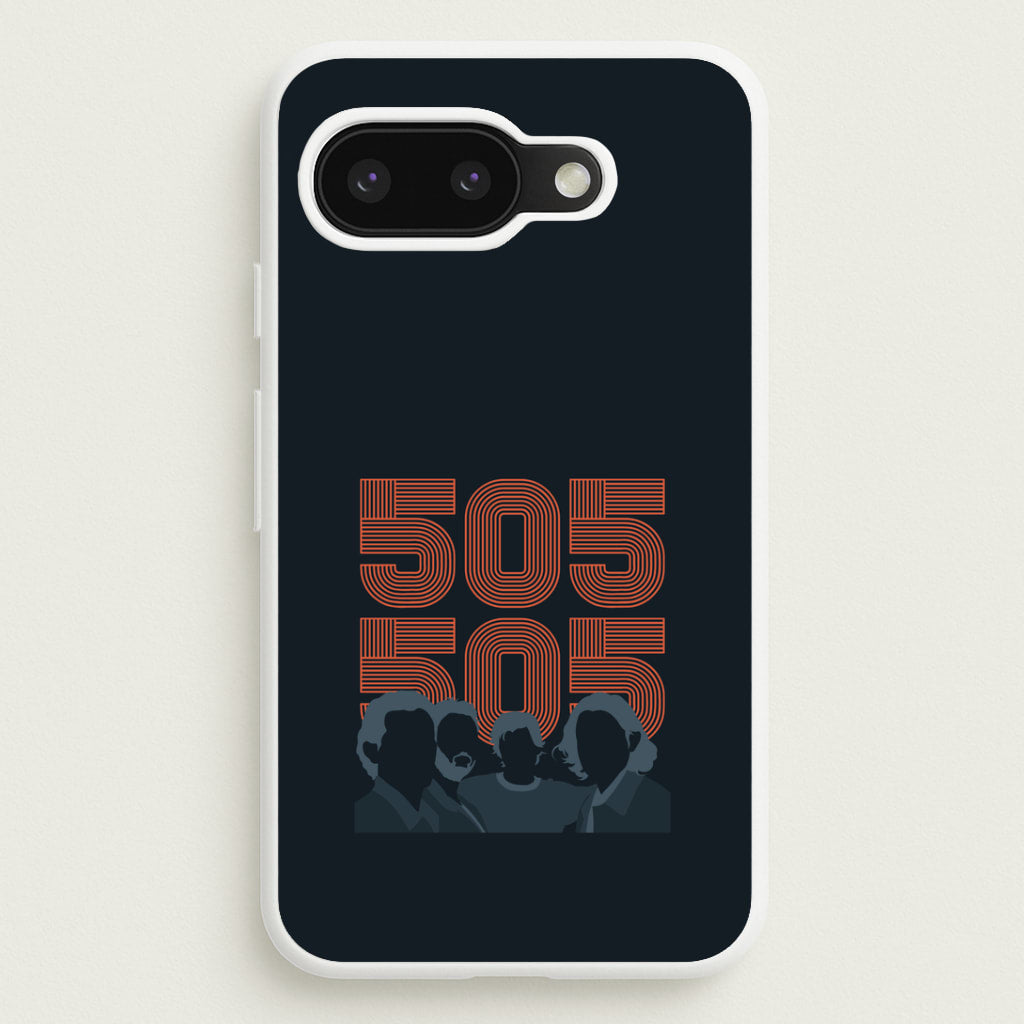505 Band Members Dark Google Pixel 9a Case