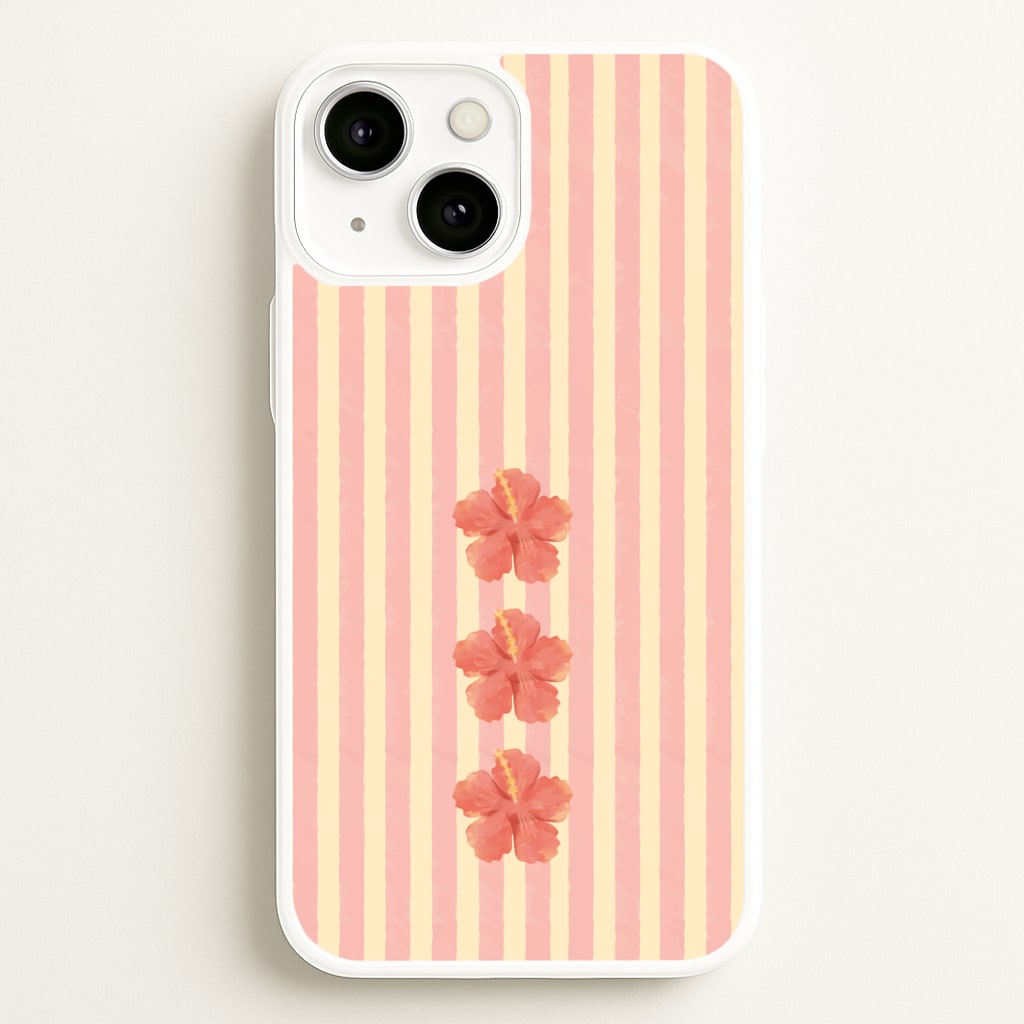Hibiscus Rays iPhone 13 Case